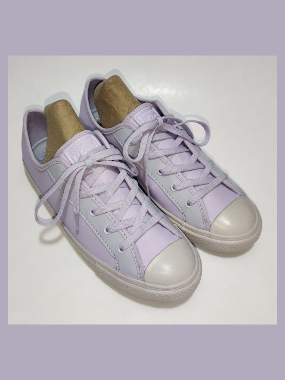New Converse Chuck Taylor All Star CTAS Dainty Ox Sneakers Lavender Women's 6